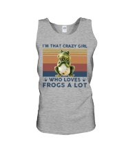 Frogs Im That Crazy Girl Unisex Tank tile