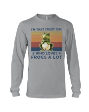 Frogs Im That Crazy Girl Long Sleeve Tee tile