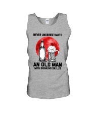 Beer Never Underestimate Unisex Tank thumbnail