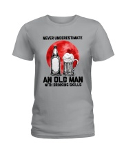 Beer Never Underestimate Ladies T-Shirt thumbnail
