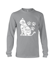 Custom The Best Cat Mom Long Sleeve Tee thumbnail