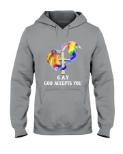 Dragon LGBT God Accept You Hooded Sweatshirt tile