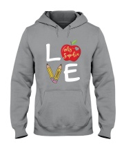 Customized Teacher Love Hooded Sweatshirt thumbnail