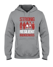 Native- Strong Resilient Indigenous Hooded Sweatshirt thumbnail