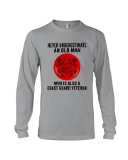 Coast Guard Veteran Never Underestimate Long Sleeve Tee tile