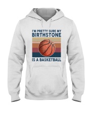 Basketball My Birth Stone Hooded Sweatshirt thumbnail