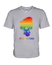LGBT Gay Fungi V-Neck T-Shirt thumbnail