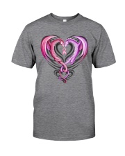 Dragon Breast Cancer Classic T-Shirt tile