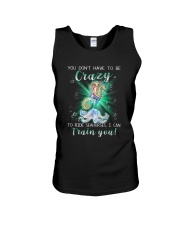 Mermaid - Train Seahorses Unisex Tank tile