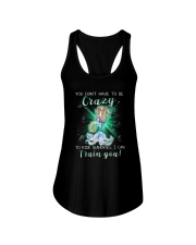 Mermaid - Train Seahorses Ladies Flowy Tank tile