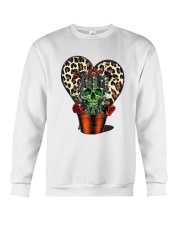 Skull Cactus Leopard Love Crewneck Sweatshirt thumbnail