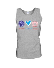 Volleyball Love America Unisex Tank thumbnail