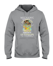 Skull Mechanic Hooded Sweatshirt thumbnail