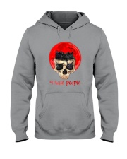 Black Cat I Hate People Hooded Sweatshirt tile