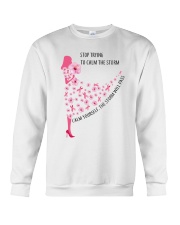 Breast Cancer Calm Yourself Crewneck Sweatshirt tile