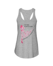Breast Cancer Calm Yourself Ladies Flowy Tank tile