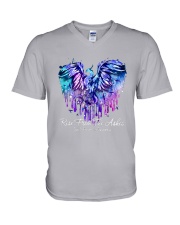 Suicide Rise From The Ashes V-Neck T-Shirt tile