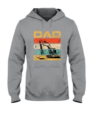 Excavator Dad Love Hooded Sweatshirt tile