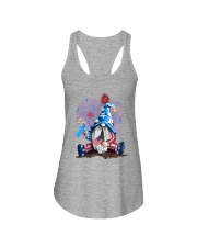 Diabetes Independence Day Gnomie Ladies Flowy Tank tile