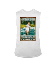 fishing girl need beer and fishing pt phn nna Sleeveless Tee tile
