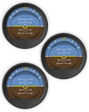 Pack flight instruments ornaments 2 mttn-NTH Circle Ornament (Wood tile