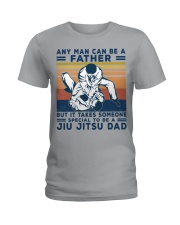 jiu jitsu dad Ladies T-Shirt tile