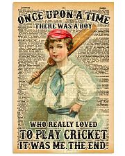 Cricket Boy Once Upon A Time 11x17 Poster front