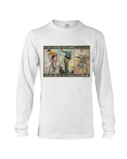 cyclist not a phase poster ttb ngt Long Sleeve Tee tile