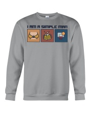 Basketball simple man Crewneck Sweatshirt tile