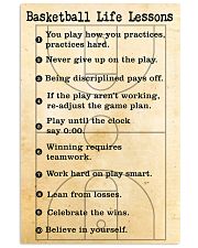 basketball-life-lessons 16x24 Poster front