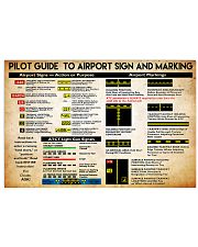 Airport sign poster phn nna Horizontal Poster tile