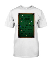 pool billiard at the time pt lqt ntv Classic T-Shirt tile