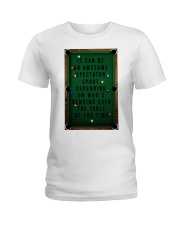 pool billiard at the time pt lqt ntv Ladies T-Shirt tile