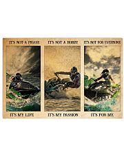 jet ski its not a phase pt mttn NTH 17x11 Poster front