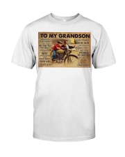 Hrly dvdsn to my grandson poster ttb-ngt Premium Fit Mens Tee tile