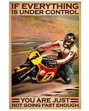 Suzuk bike Racing not fast enough pt dvhh DVH 11x17 Poster front
