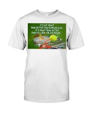 tennis better than pt lqt nna Premium Fit Mens Tee tile