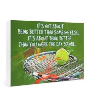 tennis better than pt lqt nna Gallery Wrapped Canvas Prints tile