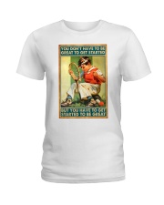 tennis-boy-start-to-be-great-poster-ttb-nna Ladies T-Shirt tile