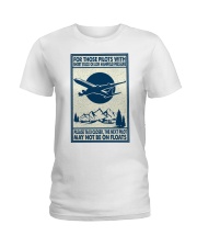 pilot short stack pt lqt ngt Ladies T-Shirt tile