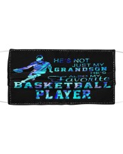 my favorite basketball player mas Cloth face mask front