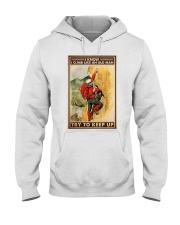 Rock climbing old man keep up pt dvhh-dqh Hooded Sweatshirt tile