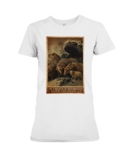 Mother stronger than nature pt btn dqh Premium Fit Ladies Tee tile