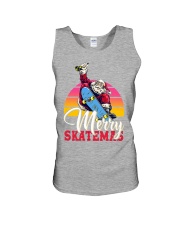 skateboarding santa merry skatemas ttb ngt Unisex Tank tile