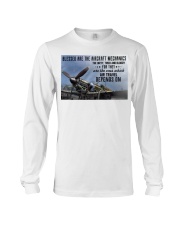aircraft-mechanic-air-travel-depends-on-mttn-nna Long Sleeve Tee tile