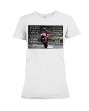 Ducat motorcycle racing today is a good dvhh ngt Premium Fit Ladies Tee tile