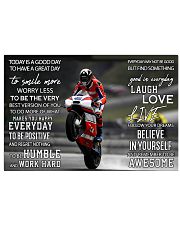 Ducat motorcycle racing today is a good dvhh ngt 24x16 Poster front