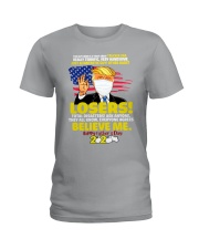 trum fantastic trucker dad Ladies T-Shirt tile