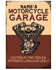 motorcycle garage mechanic pt phq pml1 11x17 Poster front