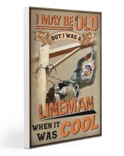 lineman old man cool pt lqt ngt ngt Gallery Wrapped Canvas Prints tile